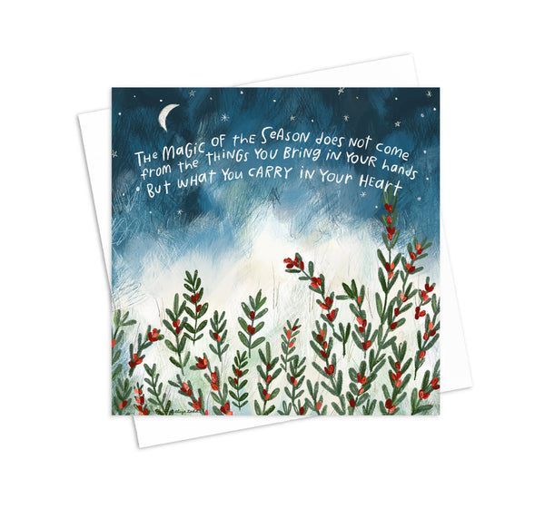 Magic of the Season - 5x5 Greeting Cards