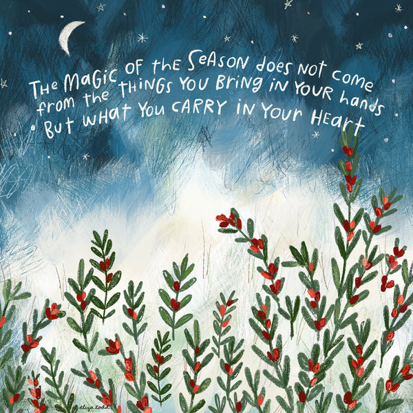 Magic of the Season - 5x5 Greeting Cards