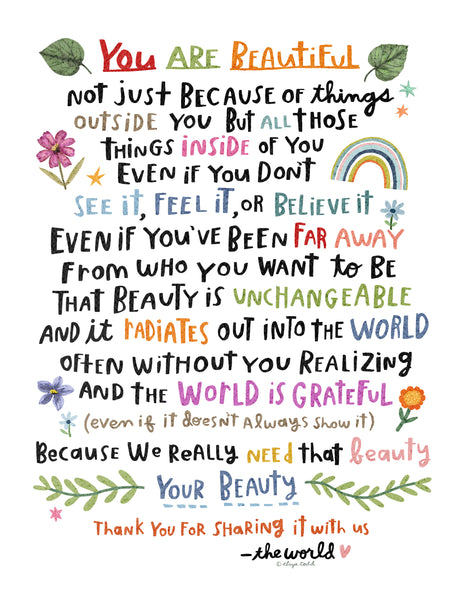 You Are Beautiful - Digital Download