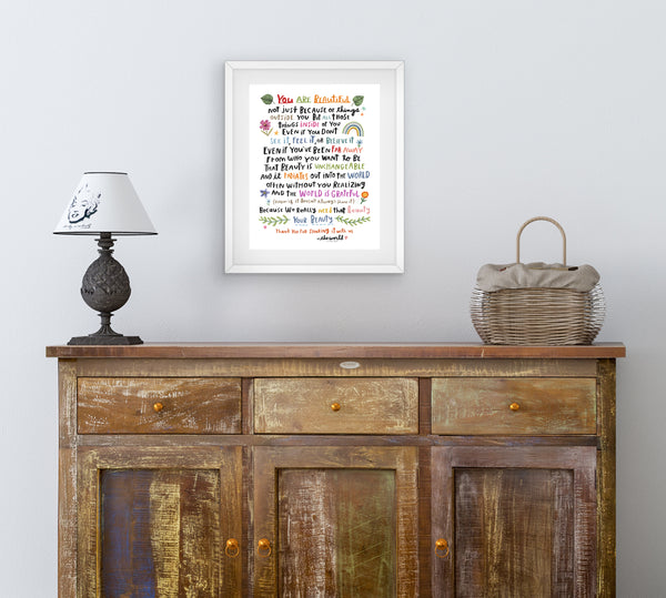 You Are Beautiful - Digital Download