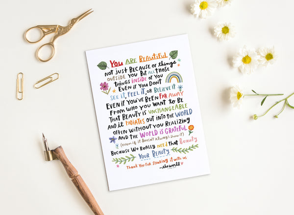 You Are Beautiful - Digital Download