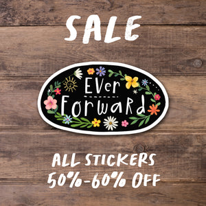positive self care friendship vinyl sticker