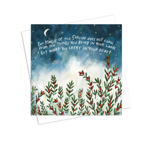 Magic of the Season - 5x5 Greeting Cards