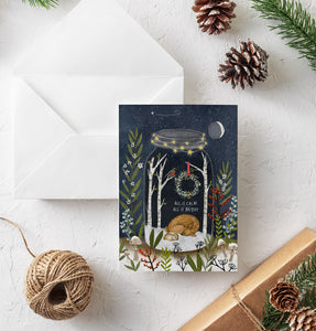 All is Calm, All is Bright - 5x7 Greeting Cards
