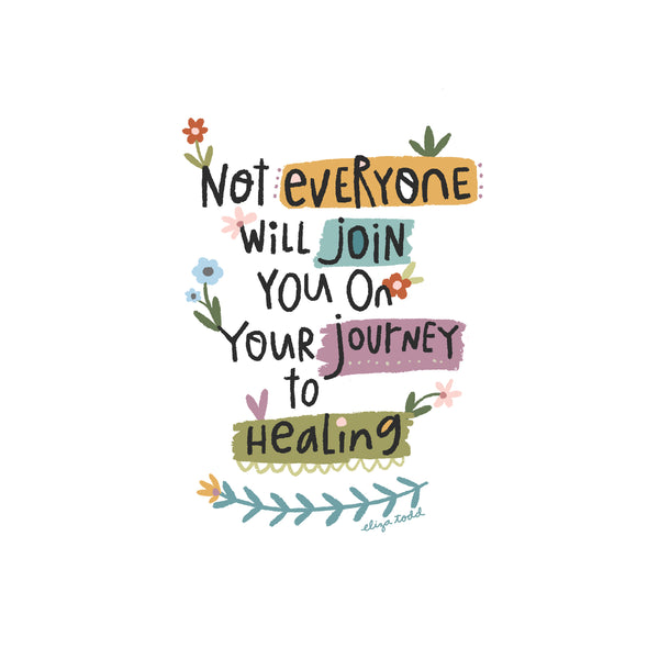 Journey to Healing - Greeting Cards -  5x5 Inch Square