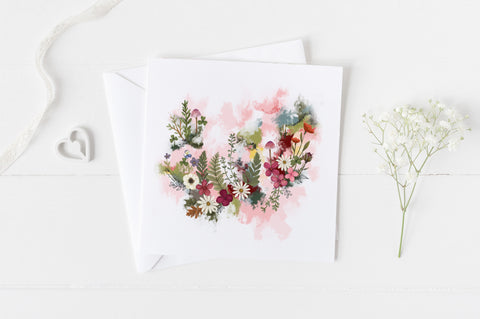 5x5 cottagecore greeting cards by Eliza Todd - APeaceofWerk.com