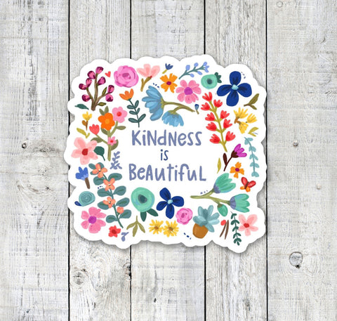 Kindness is Beautiful Stickers