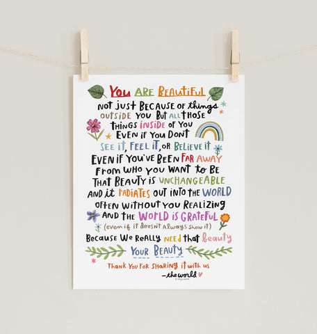You Are Beautiful - Digital Download